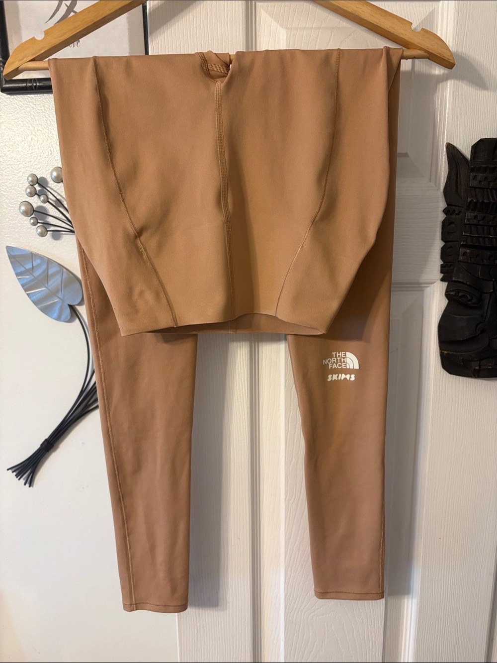 The North Face Camel High-Rise Performance Leggings